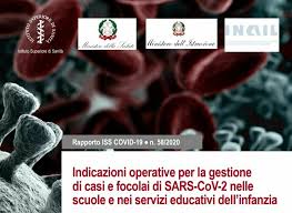 Indicazioni operative per la gestione di casi e focolai di SARS-Covid 2 nelle scuole